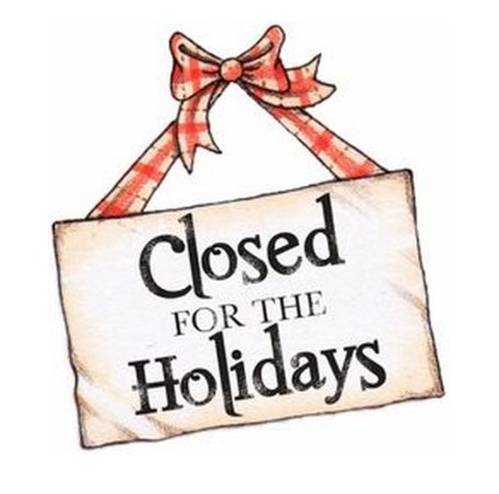 Closed - Christmas